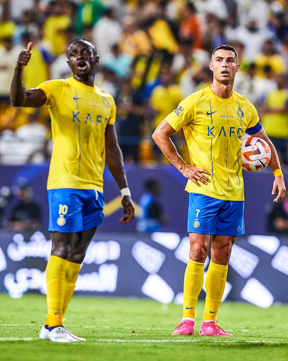 brfootball's tweet image. Al-Nassr&apos;s first two games of the Saudi Pro League season: LL 

🫠