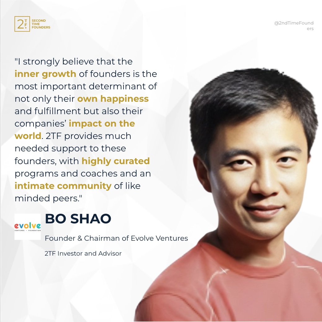 Second Time Founders tweet media