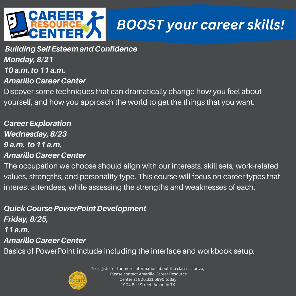 Goodwill of NW Texas tweet media