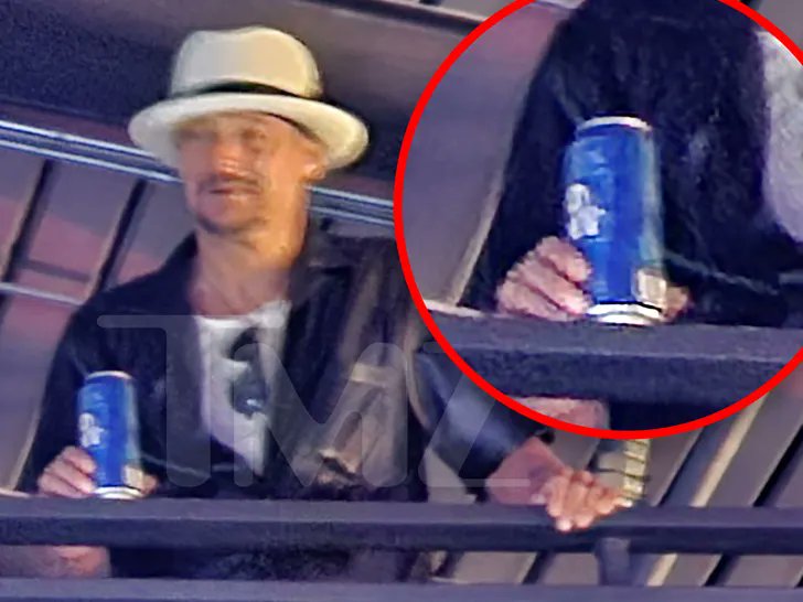 ianmiles's tweet photo. Kid Rock still drinks Bud Light. Firing on those cans was just a gimmick, I guess. Who saw this coming? https://t.co/z7dN7uOzh8