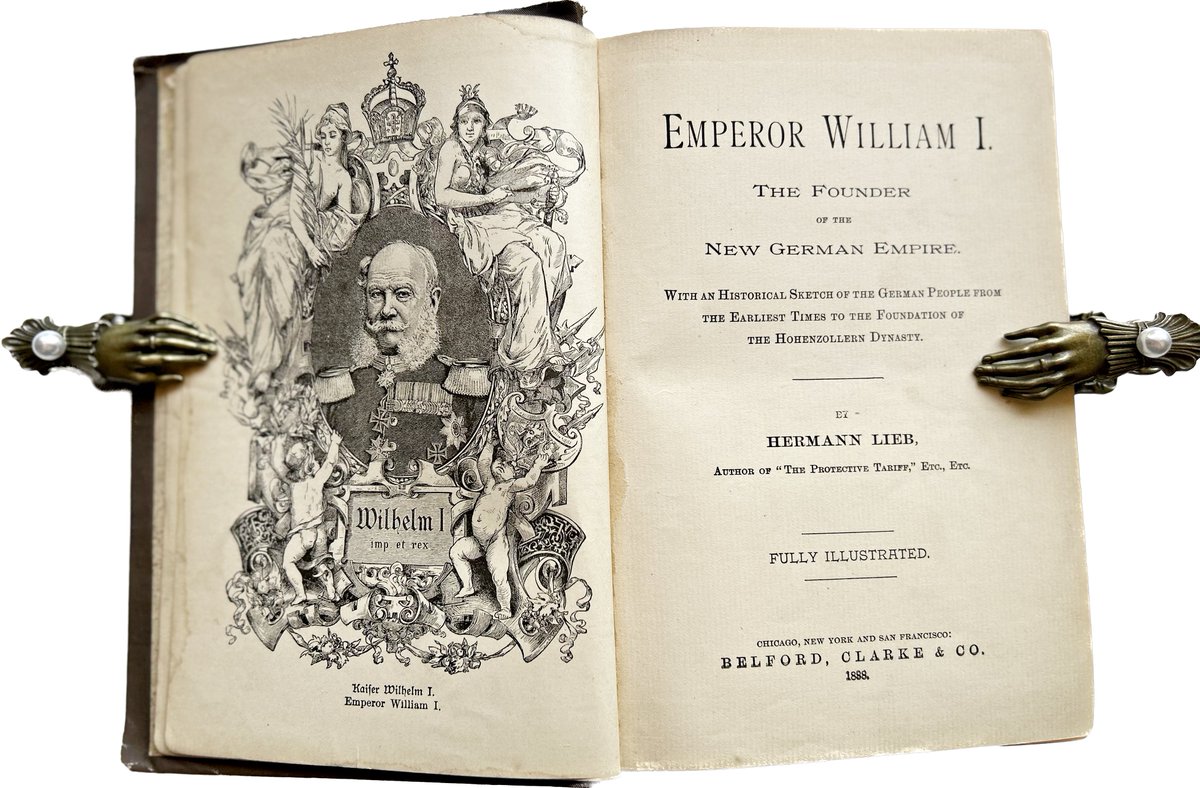 #Emperor #WilliamI The Founder of the New #GermanEmpire by #HermannLieb 1888 #19thcentury #germanhistory #antiquarian #books  | eBay ebay.com/itm/1959415041…