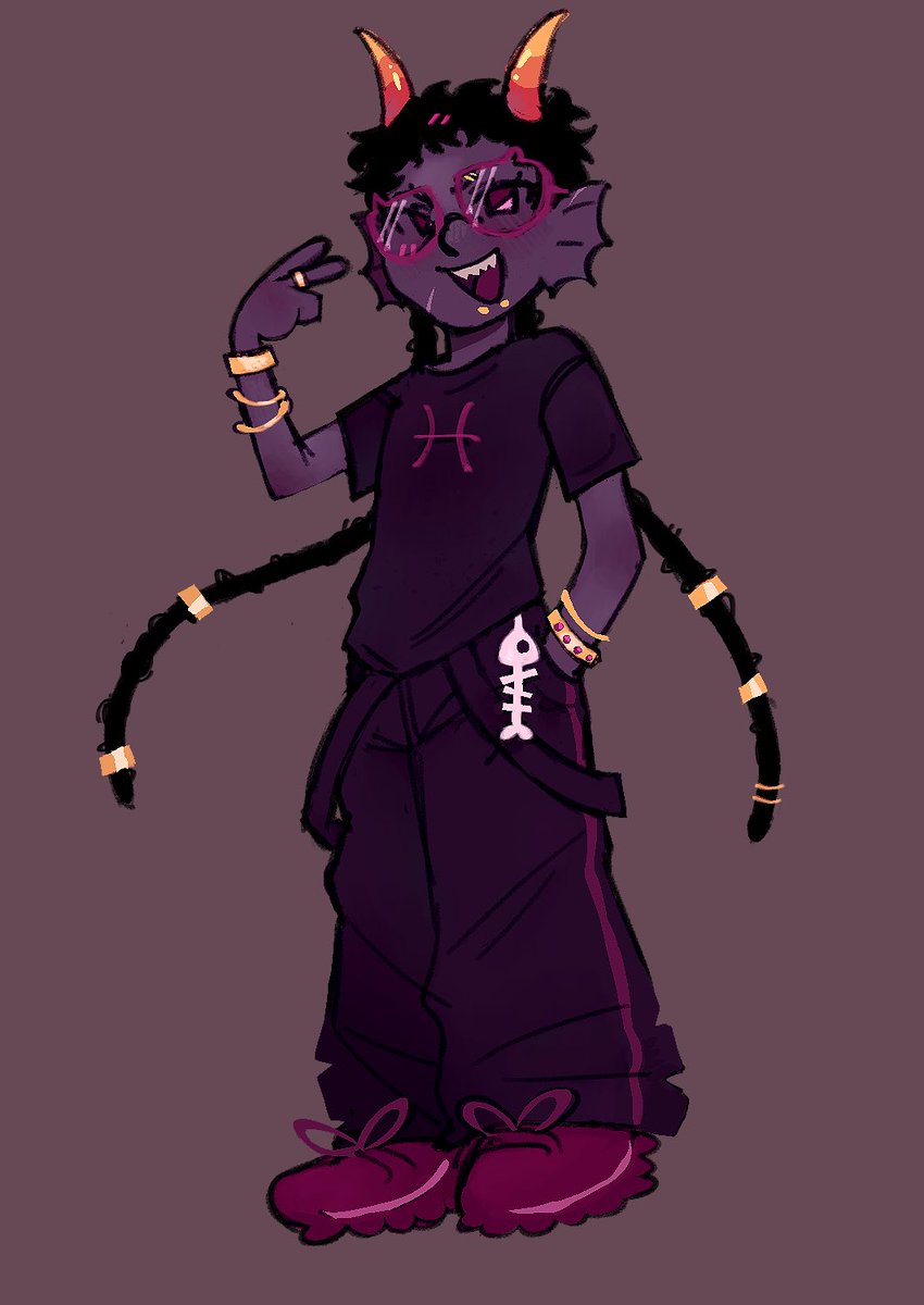 jellywreck's tweet photo. watching danganronpa trials while drawing them #homestuck #hsaradia #hsmeenah https://t.co/iE5nN1QvM7