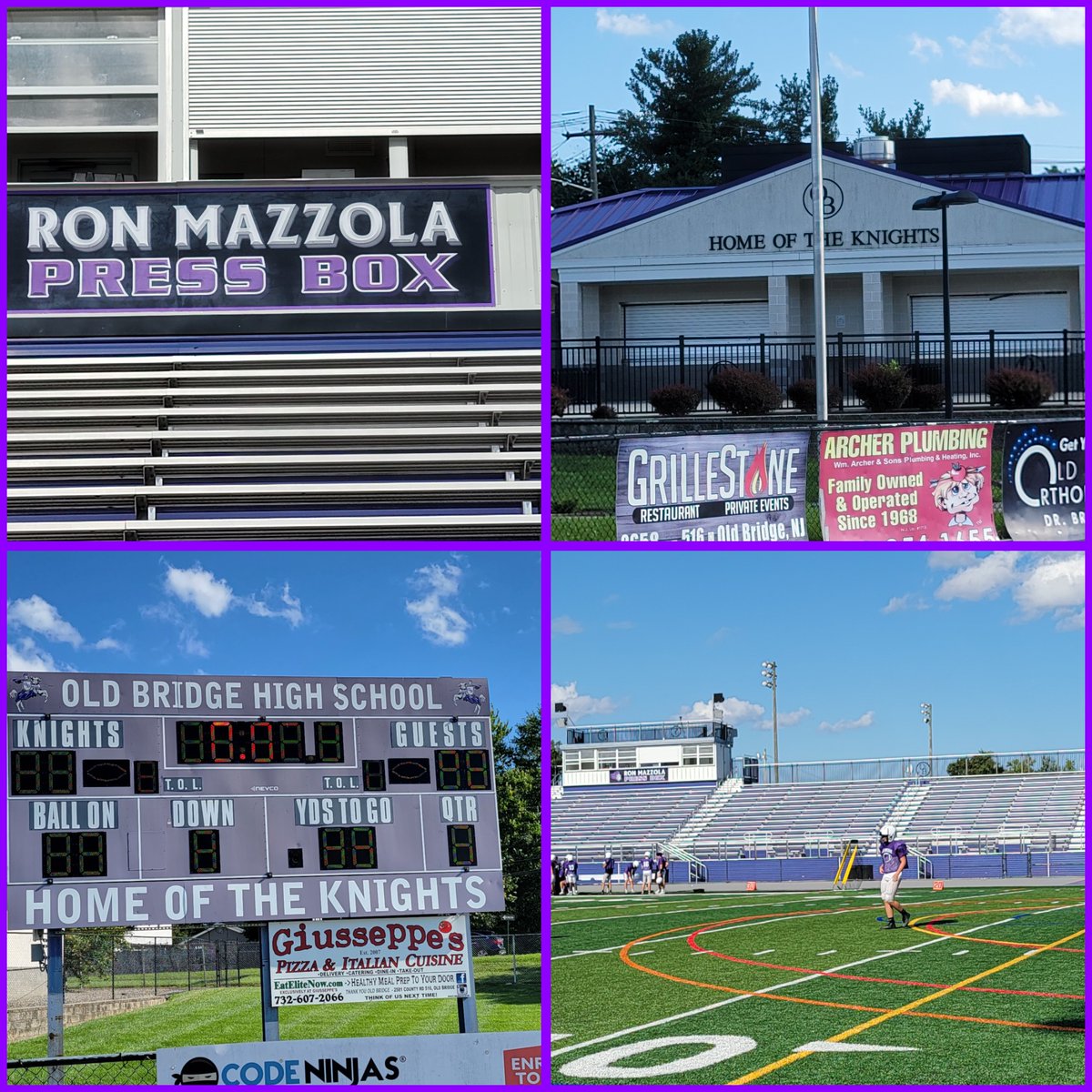 bordenfb4ever's tweet photo. The BCC-GMC Camp Caravan has arrived @OBK_FOOTBALL #CaravanOB scrimmage with @SWMHS_Football #CaravanSay Breezy and sunny! Kickoff at 6pm https://t.co/6KknKv5Hu9