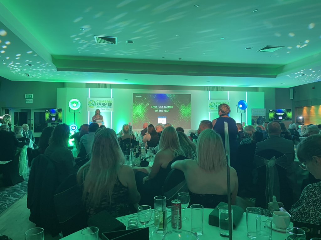 dodgsonwood's tweet image. At the #cumbriafarmawards having a wonderful evening among some amazing people