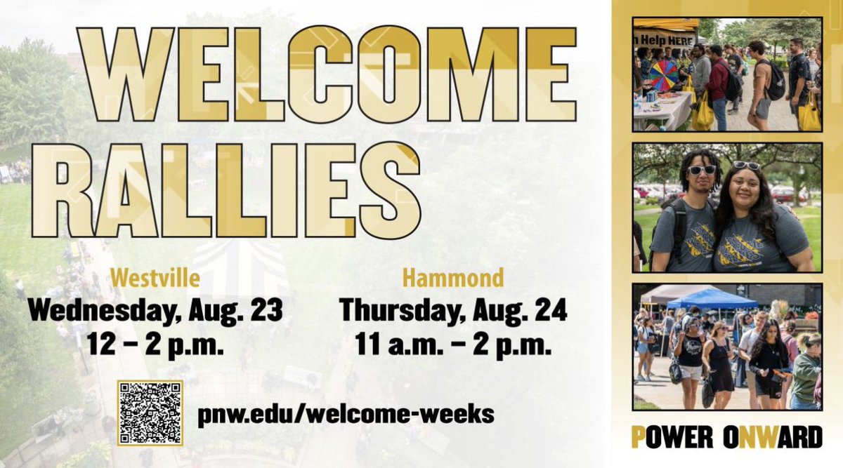 Catch the Swagon at the Welcome Rallies next week for both the Westville and Hammond campuses. #Swagon #Swag Wagon