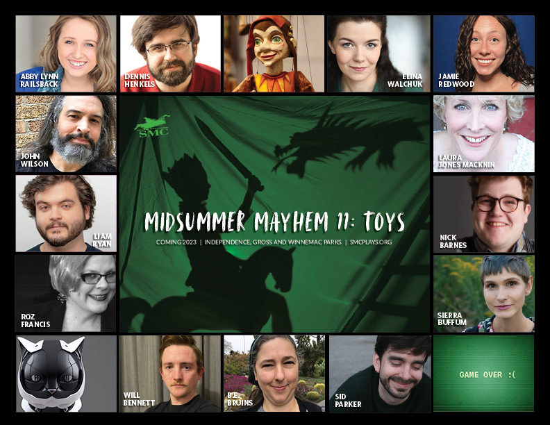 smcplays's tweet photo. Midsummer Mayhem 11: TOYS!
Saturday and Sunday, 6:30
Winnemac Park https://t.co/WpkT277rQx