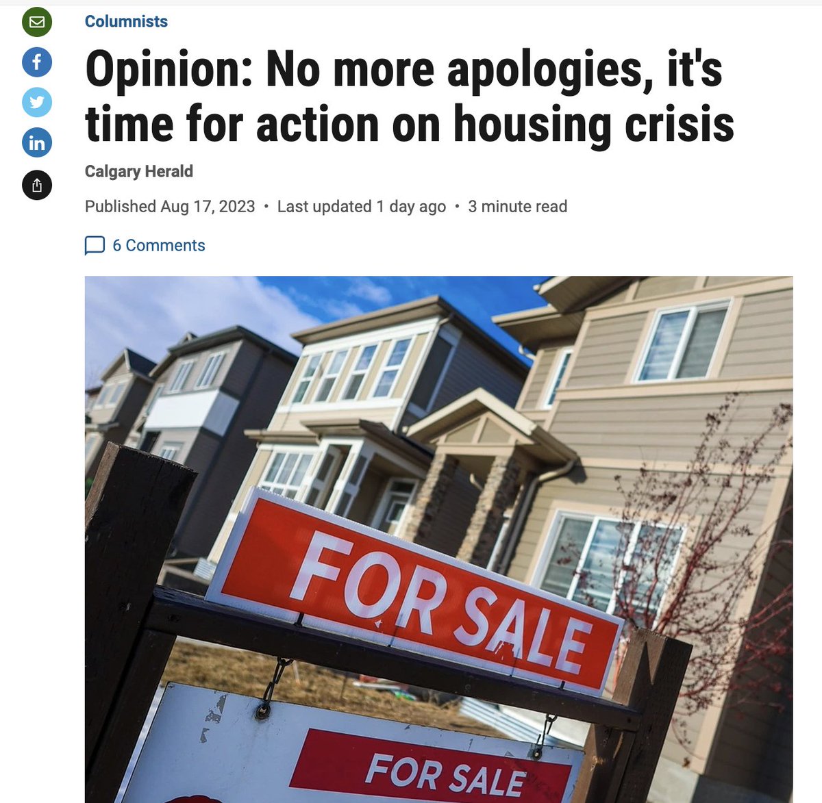 'It’s time to recognize that the housing crisis is not just an economic issue, it’s a human one...We can’t turn a blind eye to this crisis any longer.' Read what our CEO, Maya, and housing advocate (and planner) @teresagoldstein have to say: buff.ly/3OJLv1T