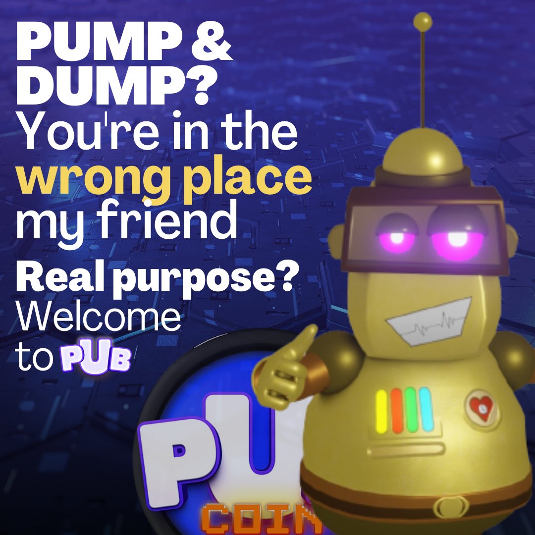 IoPubgame's tweet photo. If you are looking for a PUMP and DUMP project, PUB is not where you will find it.
If you want a real purpose, welcome to this revolution!
$PGC is the way!
#bitcoin #blockchain #crypto #bitget #tech #pgc #metaverse #pubverse #nft https://t.co/0vCvyOlgRV