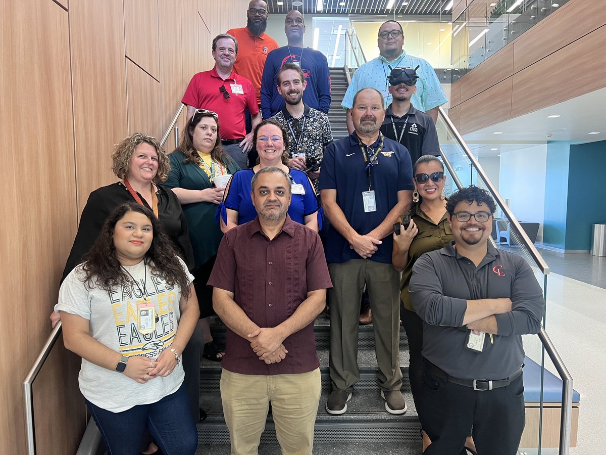 Vanessa Koch (@r4vanessa) on Twitter photo Let me tell y’all about the best group of AVP teachers in the nation! Shout-out to the crew for the help with our FPV drone tour vid 🫡🚁
What a way to end a great week of staff development! <a href="/CyFairISD/">Cypress-Fairbanks ISD</a> Let me tell y’all about the best group of AVP teachers in the nation! Shout-out to the crew for the help with our FPV drone tour vid 🫡🚁
What a way to end a great week of staff development! <a href="/CyFairISD/">Cypress-Fairbanks ISD</a>