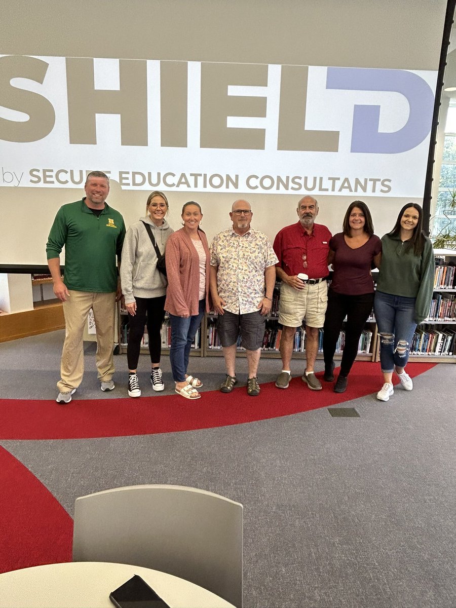 Great 4 days of learning and training with our high school security team!