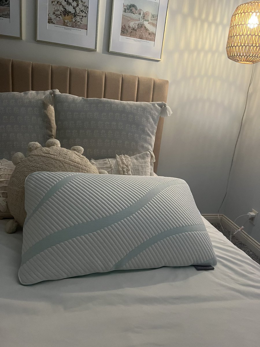 With school starting back up next week it’s important that I get good rest to be ready for my first day. This Tempur- Pedic pillow with a cooling side makes that so much easier!  #NFMHomeTeam