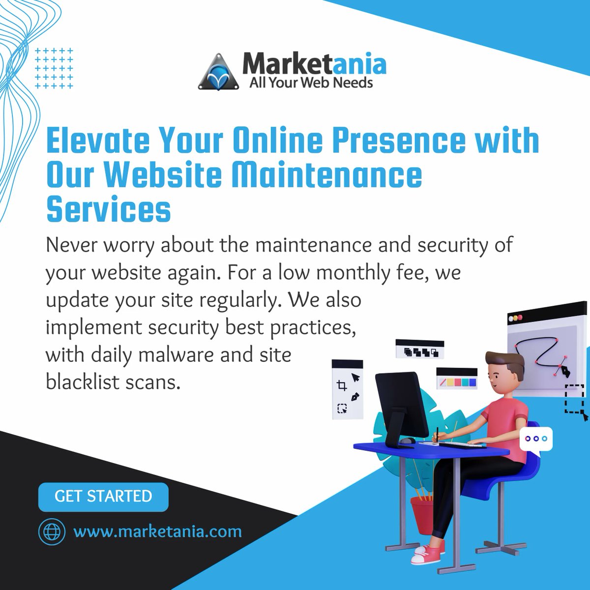 Revitalize, Update, and Secure Your Digital Home Today – Choose Excellence with Our Website Maintenance Services!
#WebsiteMaintenance #WebCare #OnlineSecurity #SiteManagement #WebUpdates #TechSolutions #DigitalMaintenance #WebsiteOptimization #SiteSecurity #WebSecurity