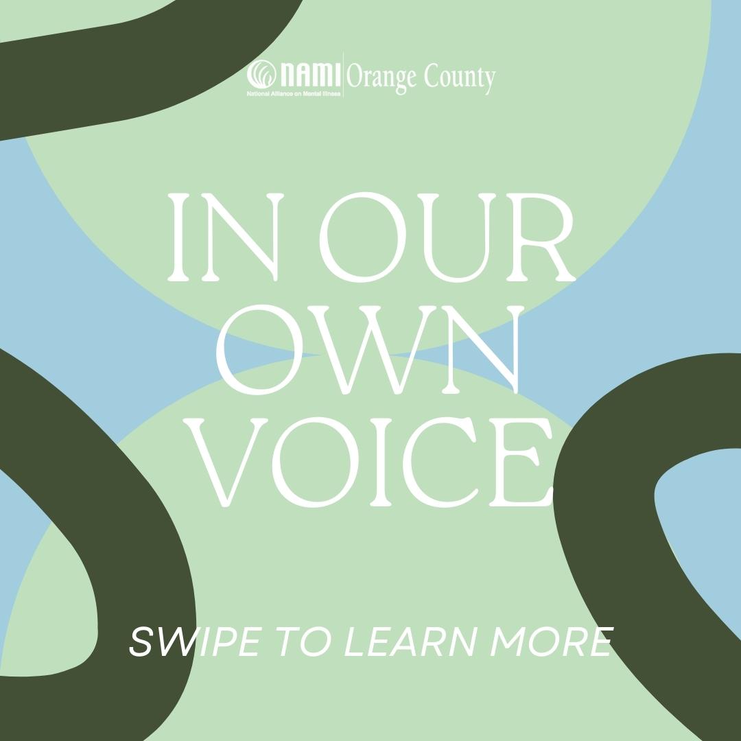 NAMIOC's tweet photo. Join us for an upcoming In Our Own Voice presentation on Talking Openly About Living with a Mental Health Condition!
Register now on Eventbrite (link in bio!): https://t.co/muHWVerK5f
#NAMI #Namioc #orangecountyca #personal #IOOV #Mentalhealthmatters #notalone #endthestigma https://t.co/NSOhXbqLKN