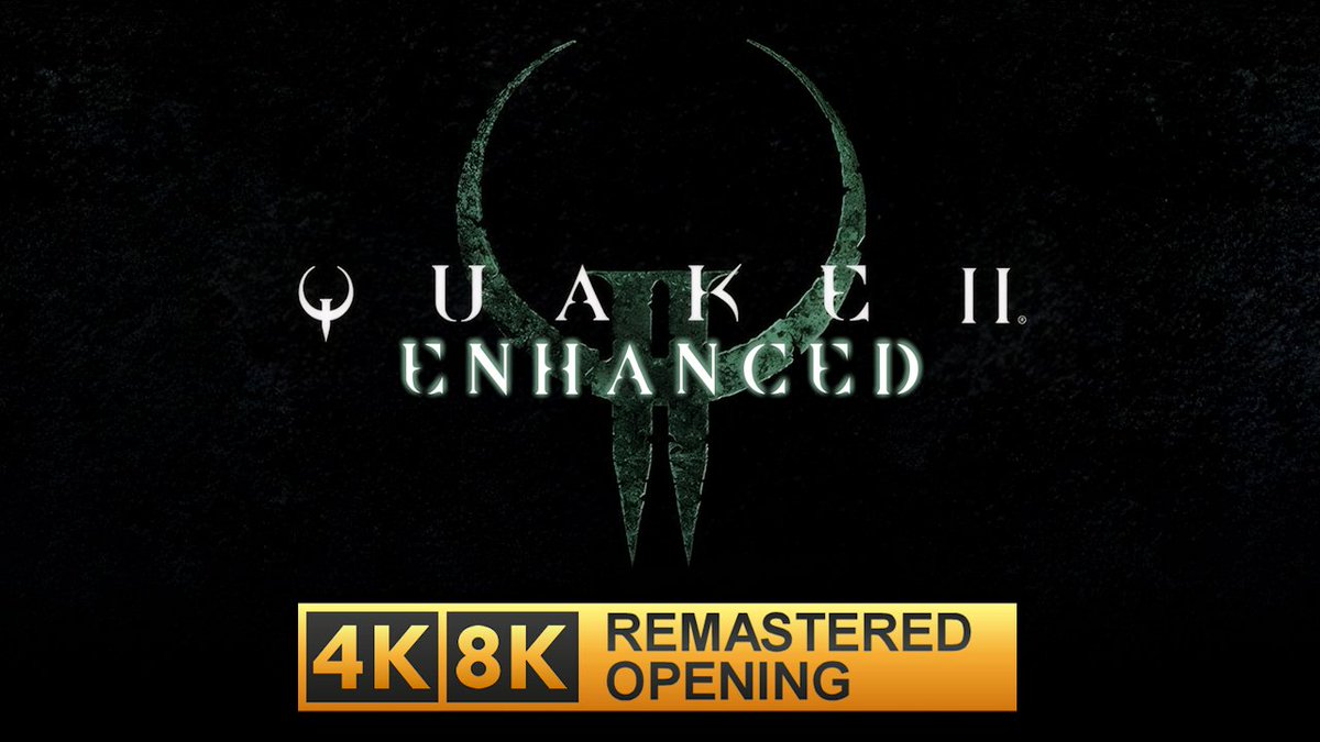 RetroGreenTea's tweet photo. Quake II Enhanced - 𝙰𝙸 Remastered Opening
UHD 4K 8K

Watch here: ▶ https://t.co/hShl3QMRTz

#quake2  #quake2enhanced #idsoftware #gamingpc #gaming #retro #retrogames #gamer #videogame #4K #8K #AI #UHD #upscale #YouTube #remastered #NeuralNetworks https://t.co/EJJcHYhxYn