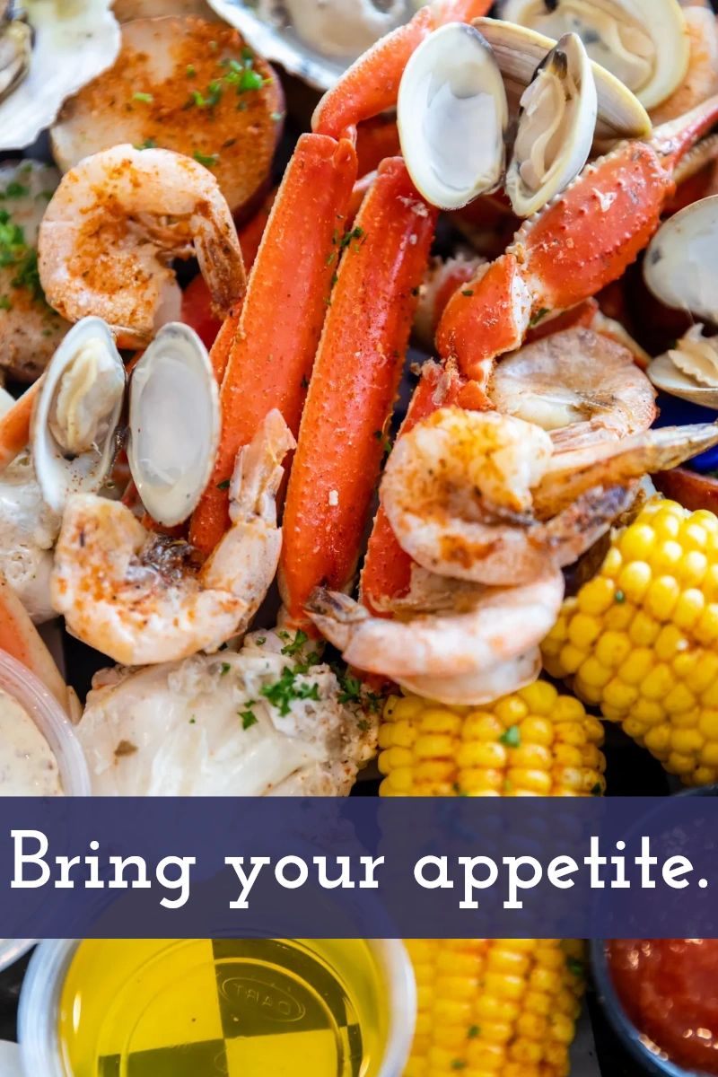 With bold and fresh flavors like ours, you'll never walk away hungry! Come visit us for your seafood fix this weekend.
