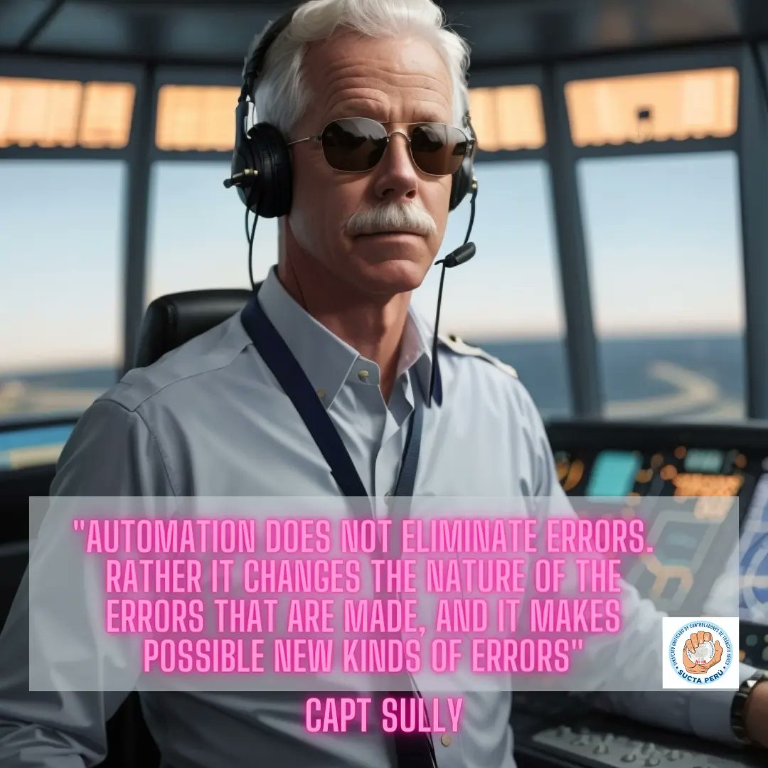 SuctaP's tweet image. ¿Y si el Capitán Sully Sullenberger fuese #controladoraéreo? La #seguridadoperacional es un idioma transversal en la aviación. Tanto los comandantes como los #ControladoresAéreos velamos por un mismo objetivo, la seguridad de los usuarios en miles de vuelos. 2️⃣4️⃣/0️⃣7️⃣🌐✅️