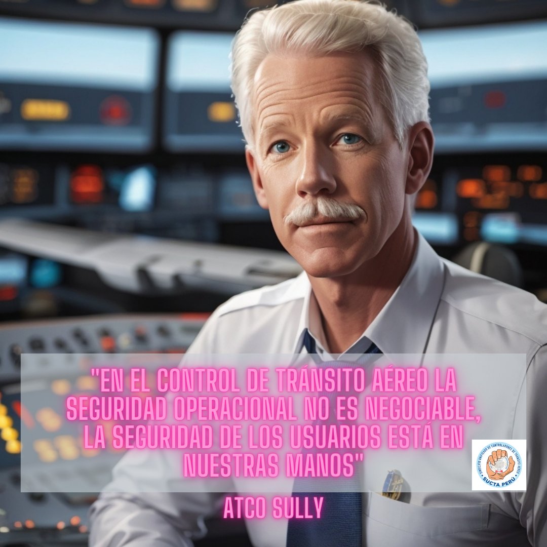 SuctaP's tweet image. ¿Y si el Capitán Sully Sullenberger fuese #controladoraéreo? La #seguridadoperacional es un idioma transversal en la aviación. Tanto los comandantes como los #ControladoresAéreos velamos por un mismo objetivo, la seguridad de los usuarios en miles de vuelos. 2️⃣4️⃣/0️⃣7️⃣🌐✅️