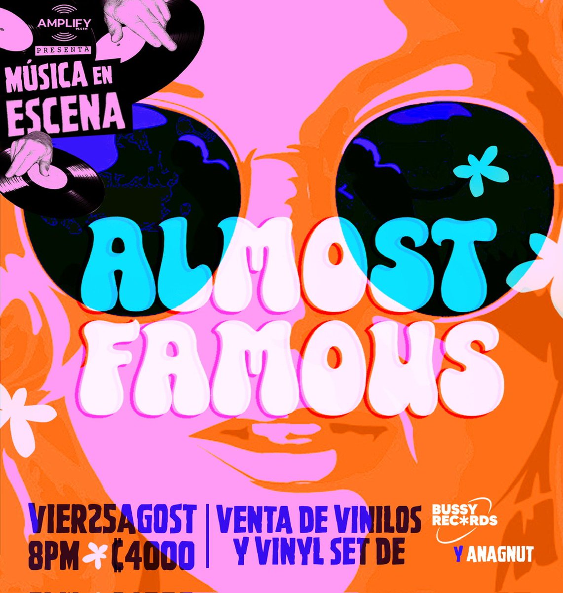 ¡¡TENEMOS NUEVO MÚSICA EN ESCENA!!

Este me tiene DEMASIADO emocionado y ojalá lleguen. Vamos a tener peli en la Garbo, rifa de vinilo y after con @BussyRecords y <a href="/Anagnut/">Mario P</a> 

Lleguen y saludan y si me ven llorando por la peli prometo que estoy bien.

salagarbo.com/product/amplif…