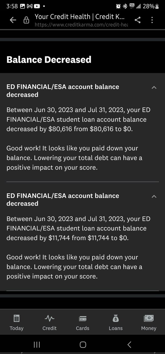 kickrocks707's tweet photo. LORD GOD IN HEAVEN, I HAVE SEEN WHAT YOU HAVE DONE FOR OTHERS AND I AM SOOOO THANKFUL FOR GIVING ME THIS SAME BLESSING...
I hope this isn't a reshuffle and they reappear next month...bcz this is from Credit Karma 😭😭😭 but I won't be denying this blessing! #CLAIMEDIT #WONTHEDOIT https://t.co/s5VhJzby2c