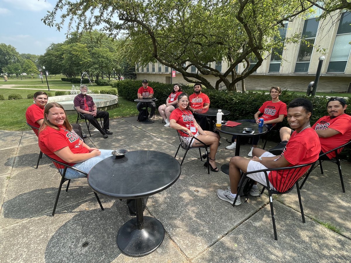 Dean Cassandra L. Hill introduced the Class of 2026 to our amazing law faculty.  They ended the day with lunch, an ice cream social and meeting in groups with their faculty mentors. #niulaw #niulawhasitall #niulawis4you #niulawproud #niulaw2026