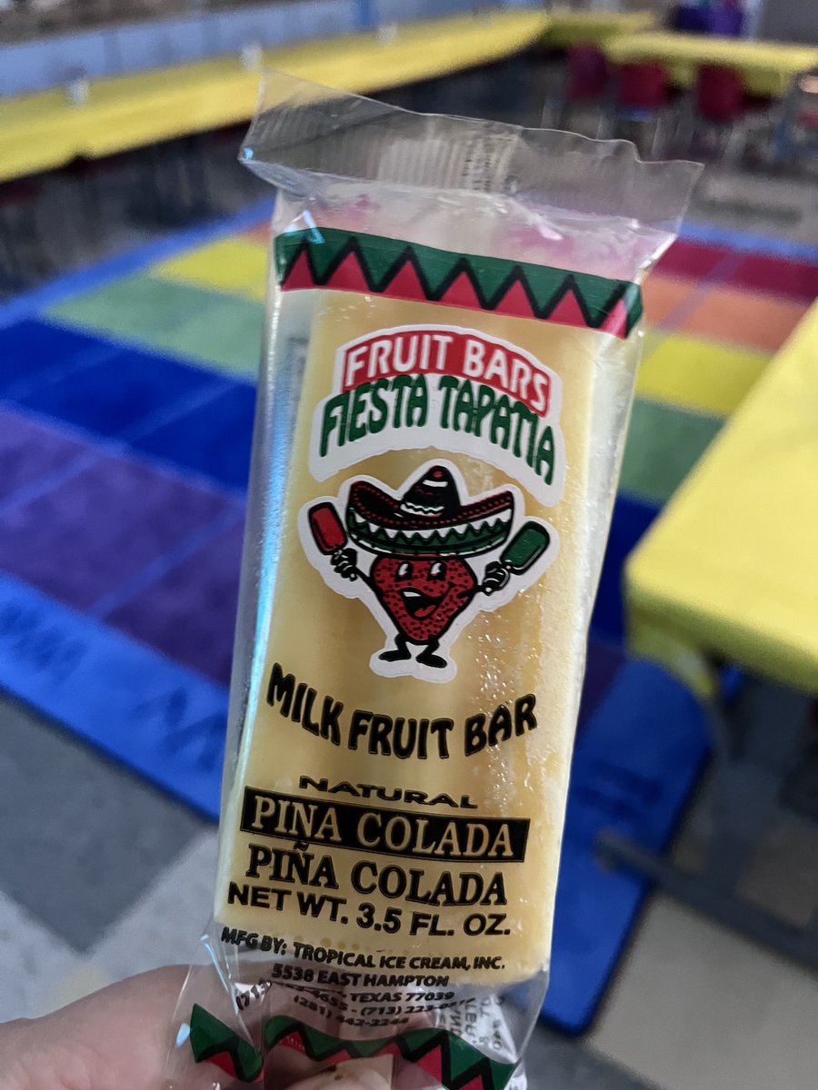 Great way to end a long hot 🥵 week! ❄️ treat. Thank you ⁦<a href="/Vardeman_AISD/">Vardeman_ AISD</a>⁩ ⁦<a href="/orfelinda_todd/">Orfelinda Todd</a>⁩