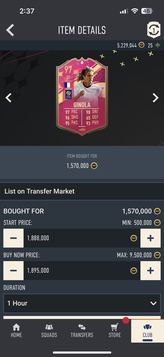 Medium_High_FUT's tweet photo. Definition of easy 🤑👀

#fifa23 https://t.co/txFV0tXjar
