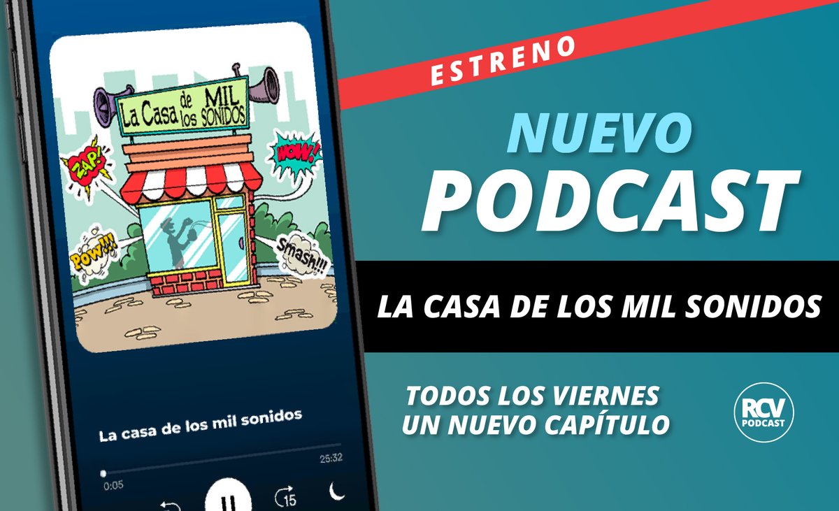 En <a href="/diarioconvos/">Diario Con Vos</a> estrenamos este podcast que es hermoso, luminoso y divertido. La Casa de los Mil Sonidos, radioteatros para chicos, realizado por un equipo de lujo encabezado por <a href="/panzapedraza/">diego miller</a> 
Dejo link: diarioconvos.com/2023/08/18/la-…