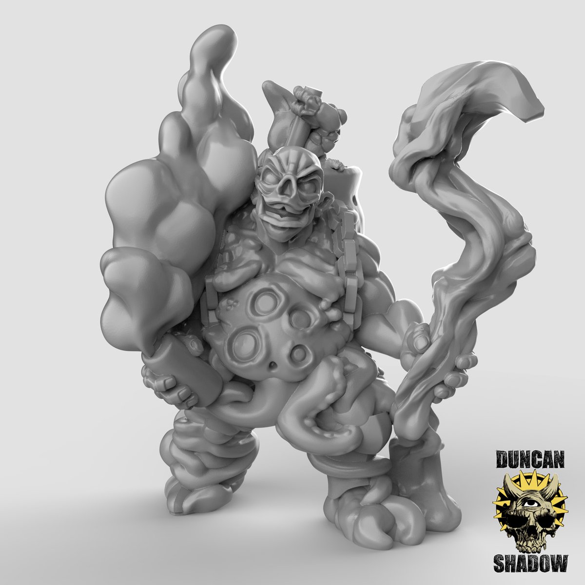 DuncanShadow's tweet photo. Use code SUMMER23   and get 50% off of anything in my MyMiniFactory store for a short time   
Link to MMF in bio 
Images of Plague toads and a couple of Chaos Champions 
 #3dpriniting  #ageofsigmar