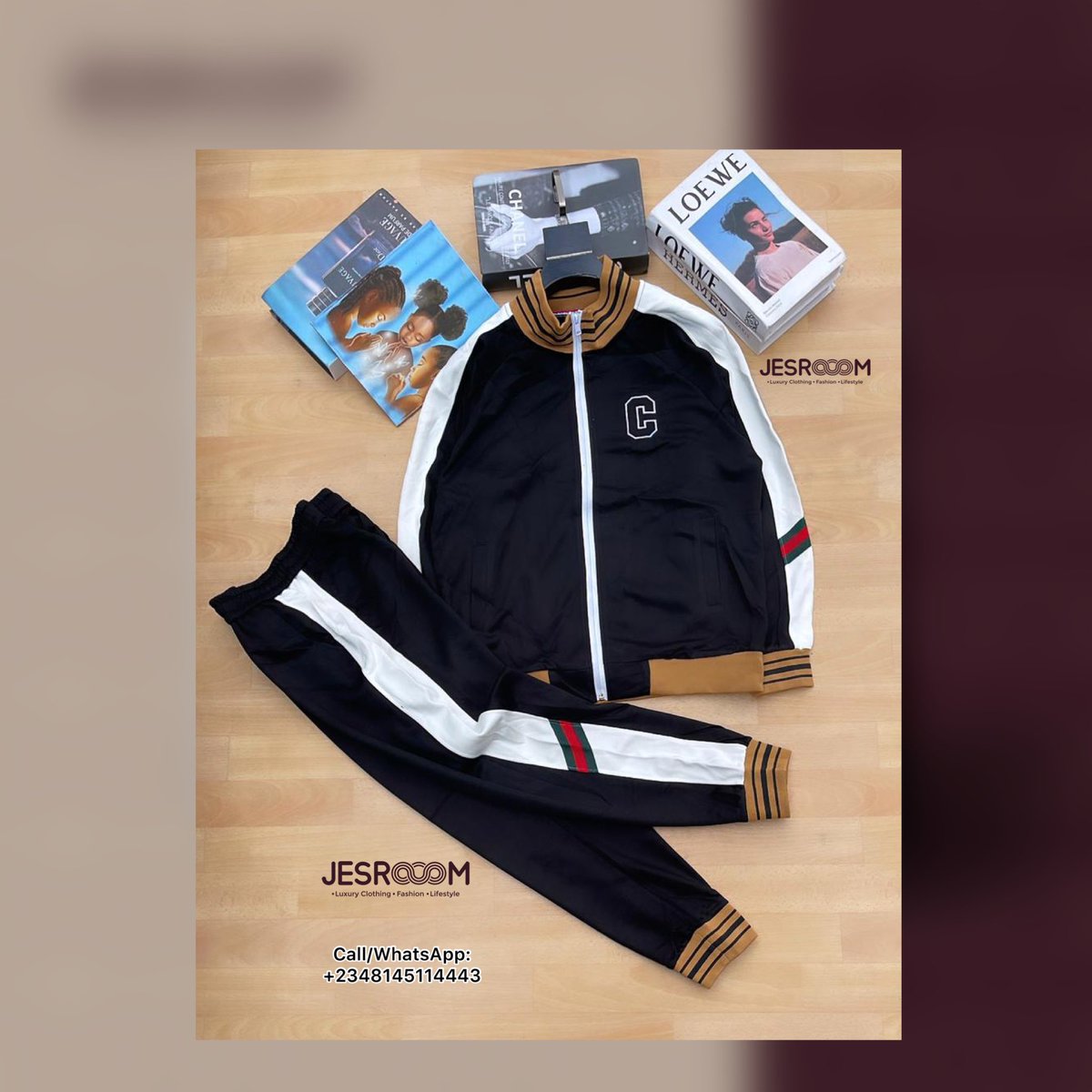 Shop this excitingly designers tracksuit 

STATUS: Available in colors 

Send a DM To place order. Use the link in bio Call/WhatsApp: +2348145114443

NATIONWIDE DELIVERY 

Tag a friend who will want to buy this! 

#tracksuit  #unisextracksuit #unisexclothing #jesroommen