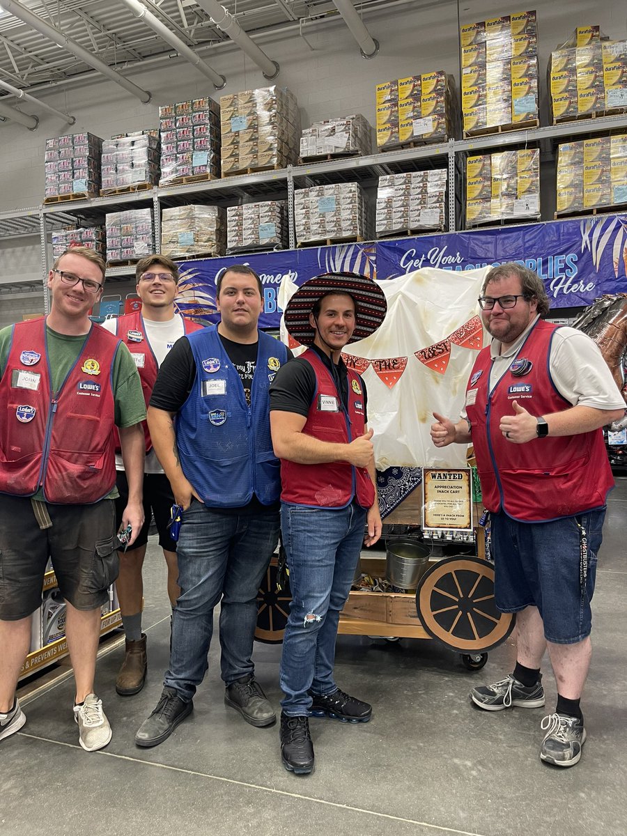 Annette2260's tweet photo. That’s a wrap for the Best Survey @lowes2260! We had a great kick off and great entertainment and engagement for the past few weeks! We really had fun with this one! 🤠😀@carlosR1661 @edmerk27 @NickRom83712802 @JoelP2260 https://t.co/l9nwH08Mfh