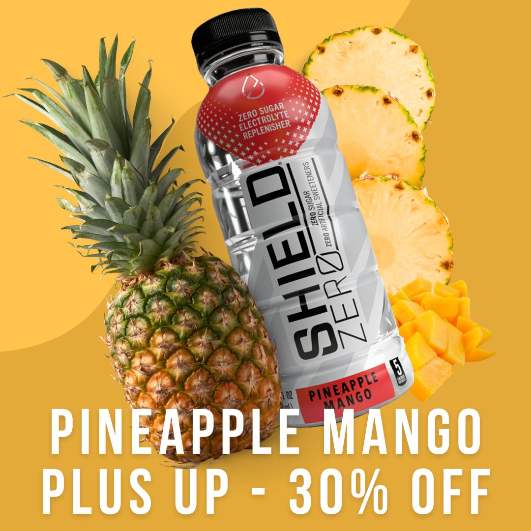 Your end-of-summer SWORD flash sale has arrived! 

Hit the link below to get 30% off our wildly popular Shield ZERO Pineapple Mango ready to drink bottles, now through 8/31! bit.ly/45fU1wm

#healthyhydration #chooseyourSWORD #stayhydrated