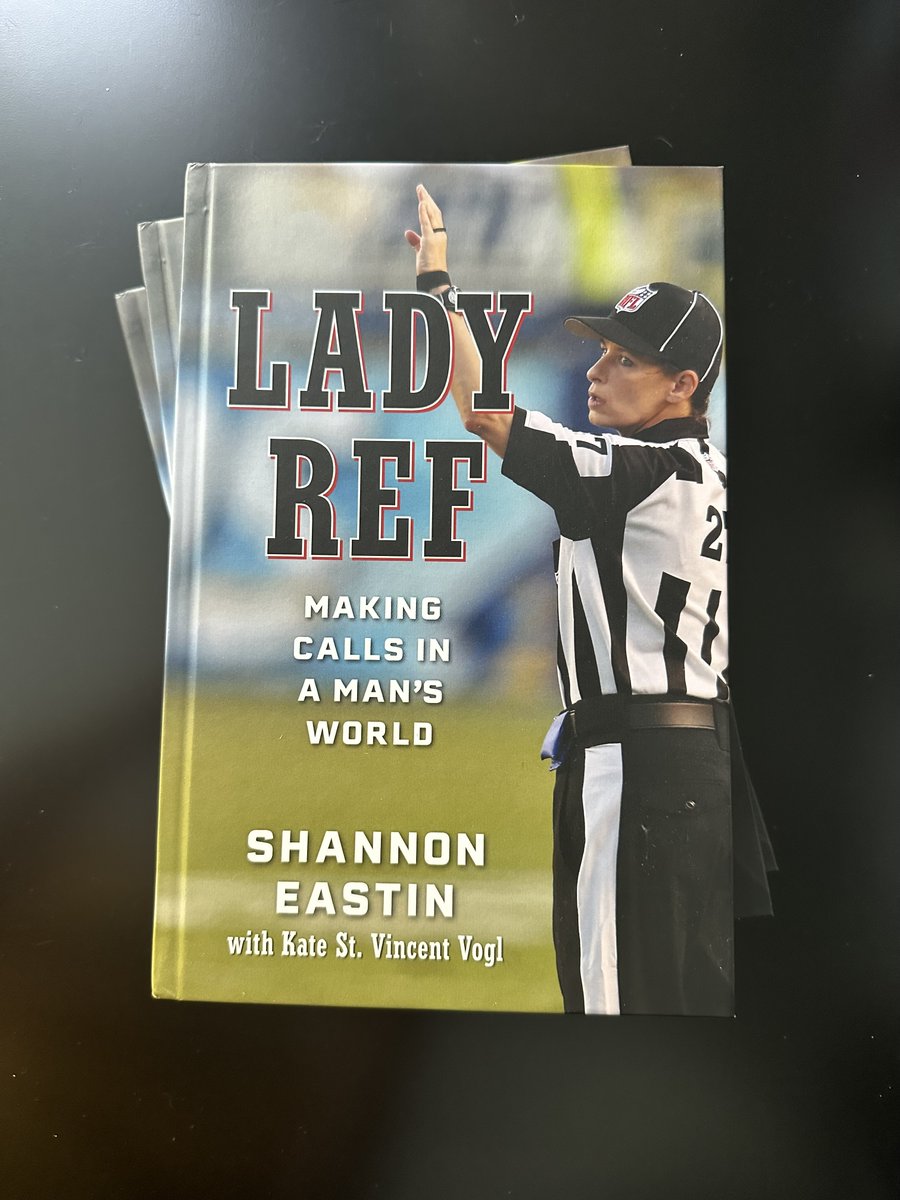 OMG! Look what showed up today!!!😍

#NFL #firstfemale official #womenshistory