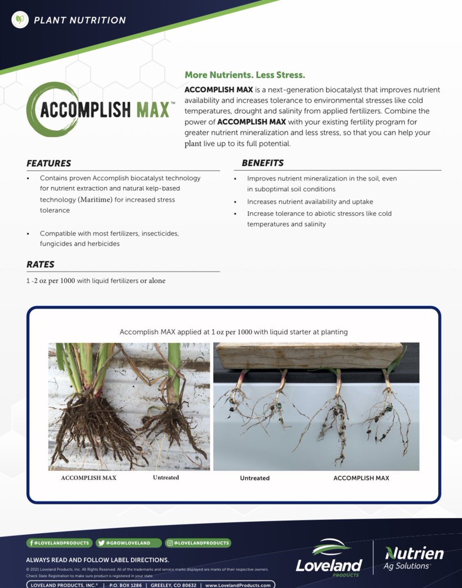 Want cheat codes for unlocking your nutrient profile? Add AccomplishMax, a bio catalyst, to your mixes for increased uptake and mineralization of nutrients. 🤙