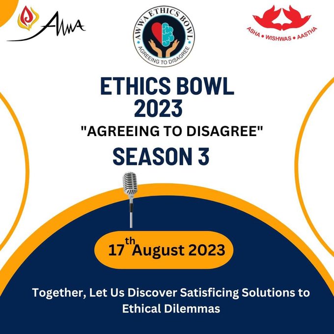 ‘Ethics Bowl – Agreeing to Disagree’

Watch the live coverage of the #EthicsBowl2023 on the #YouTube Channel by clicking on the link youtube.com/watch?v=PoJNRb…

#EthicsBowl2023
#AWWA

@OfficialAwwa

#yks2023 #fridaymorning #BetterThingsWithAESPA #mathe #Moscow #WestKelowna #aespa