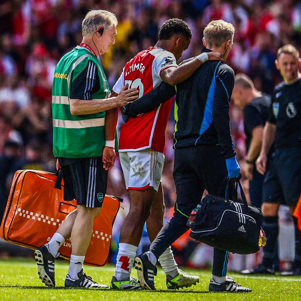 The 2023/2024 season kicked off with a wave of ACL injuries. 🚑 David Silva, Embolo, Nkunku, Buendía & more sidelined. 🤕 Our writer @toyosi4layan delves into the issue, consulting experts on the rising concern. #ACLInjuries

Read More⤵️:

thebounce.net/sports-across/…