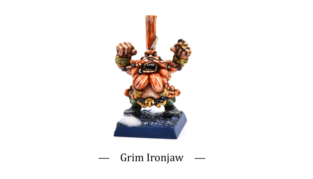 AnselmeGuerin's tweet photo. Grim Ironjaw #wargaming #miniatures #MiniaturePainting #TableTopGames #Miniatures #paintingcommission #paintingminiatures #warhammercommunity #warhammer #PaintingWarhammer #painting #miniaturepainting #tabletopminiature #bloodbowl #dwarves  #HobbyStreak https://t.co/bD0K80dj0F