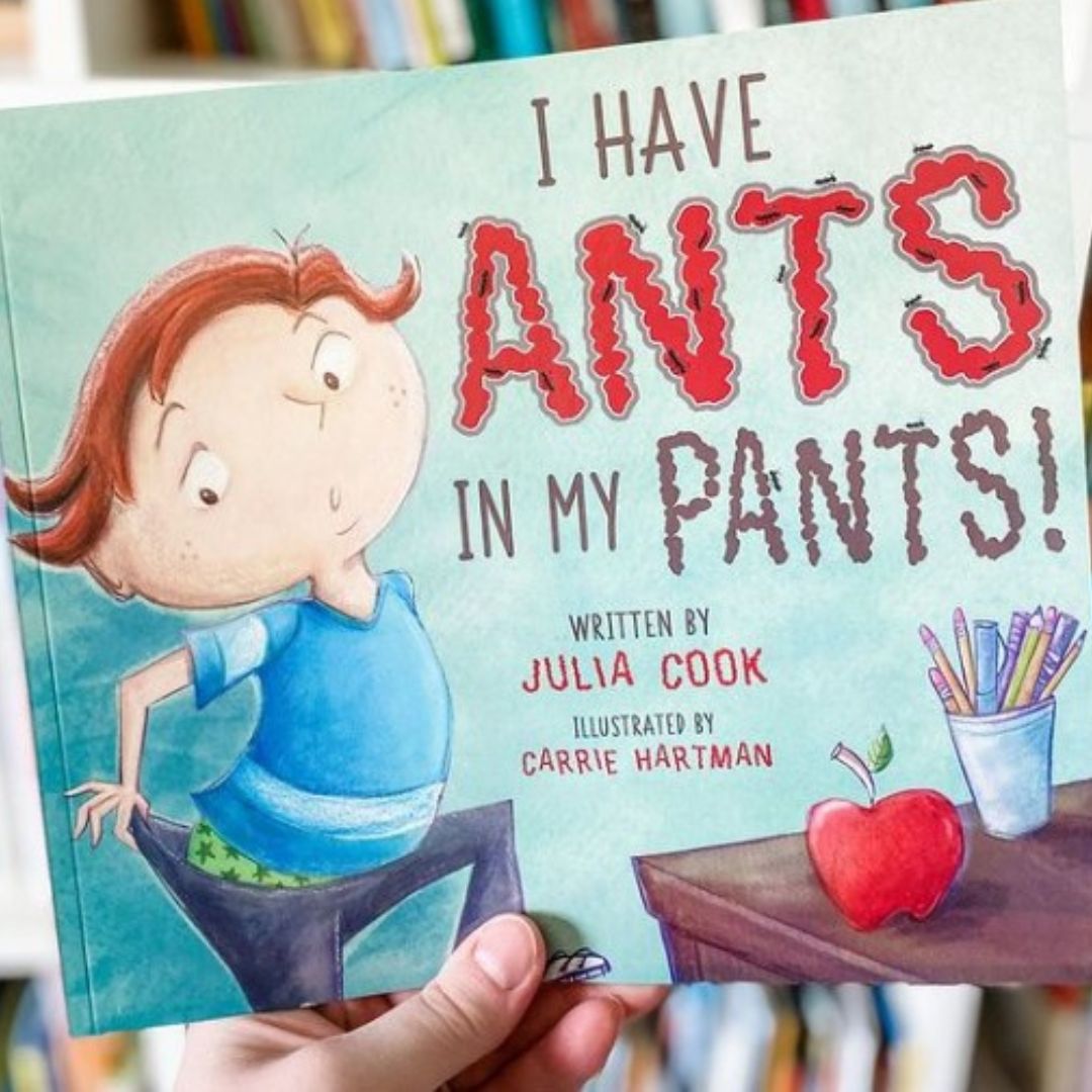 NCYI's tweet photo. "I Have Ants in My Pants teaches kids some other great strategies for them to self-regulate and learn self-control! It's SO good!! This is a book you will want to have this year to help your students know what to do with their wiggles!⁣⁣" @foxwellforest
https://t.co/6i91f3NSmR https://t.co/iGlhG0IwFo
