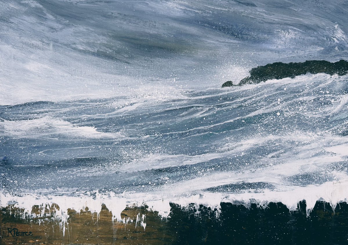 Shipman head Hell Bay 16 x 12ins bryherartist.com