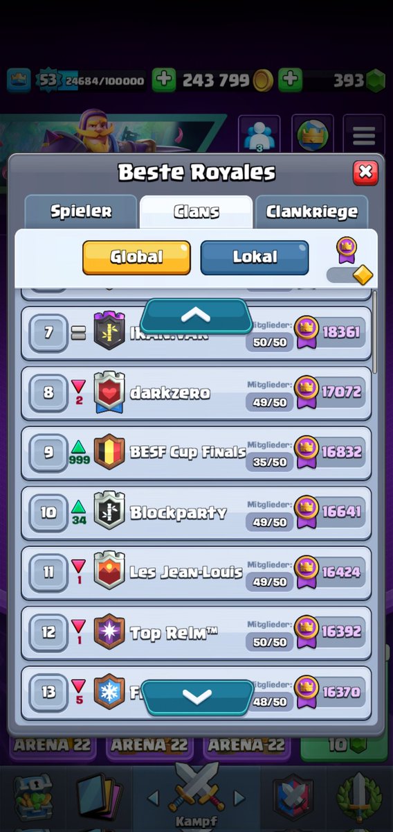 Blockparty auf der 1