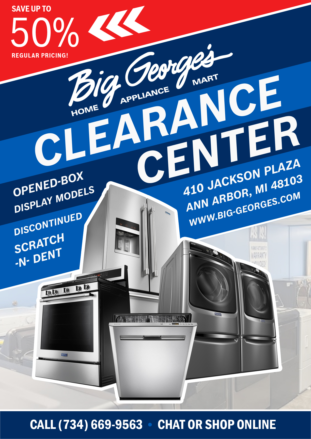 Appliance Sales and Clearance