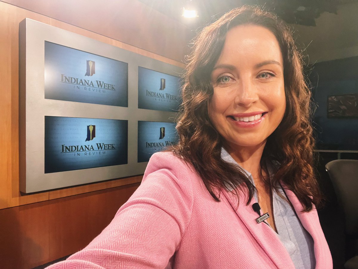 TheDestinyWells's tweet photo. And here we go at Indiana Week in Review! @wfyi https://t.co/SU6KhmnGJl