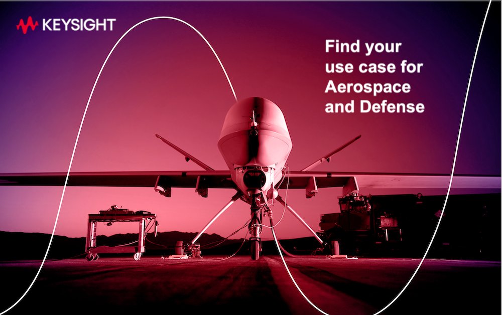Keysight's tweet photo. Explore Aerospace and Defense use cases by workflow stage, product, and development area on our website to see what you need to test and how. #findyoursolution #aerospaceanddefense
Learn more. https://t.co/FeUl3gDg6o https://t.co/4aKwtVZ9NM