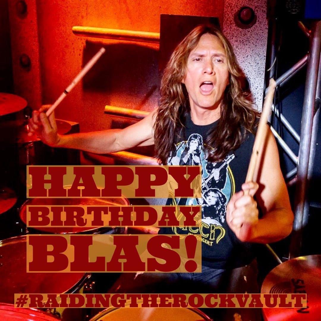 Rock_Vault's tweet photo. Happy birthday Blas!! https://t.co/YoK6JEXh97