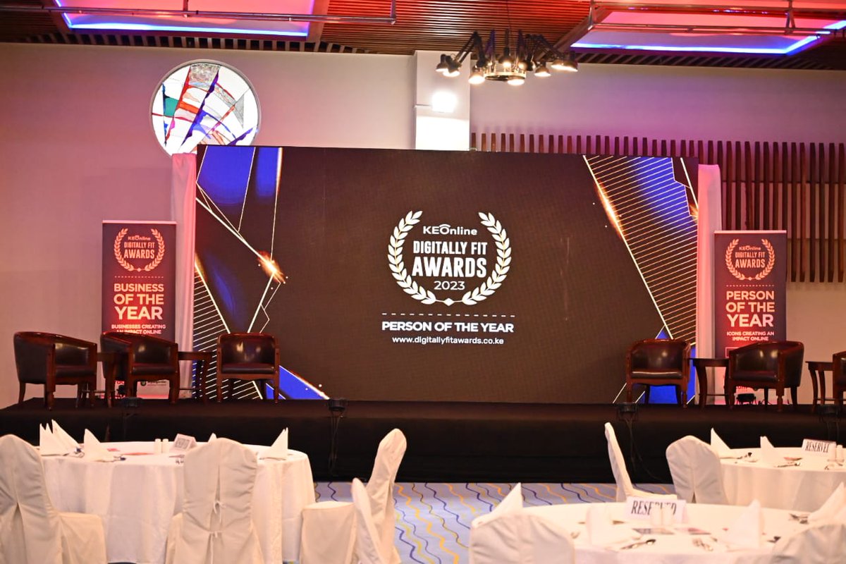 We're excited to join trendsetters of the digital world for the #DigitallyFitAwards2023 Gala Dinner this evening at the Movenpick Hotel to celebrate Talents, Innovators &amp; Leaders in the digital space. CEO <a href="/EzekielMutua/">Dr. Ezekiel Mutua, MBS</a> will grace the event alongside other distinguished Guests.