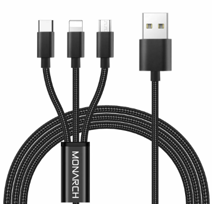fonegadgetsuk's tweet image. " Monarch 3-IN-1 USB Trio Charging Braided Cable "

Click here to buy;
fonegadgets.co.uk/cables/chargin…

#fonegadgetsuk #microusbcable #3in1usbtriocable #triocharging #iphoneaccessories #iphone11usbc #usbdatacable #shoponline #typecusbcables #TypeC #lightningcable #onlineshoppinguk