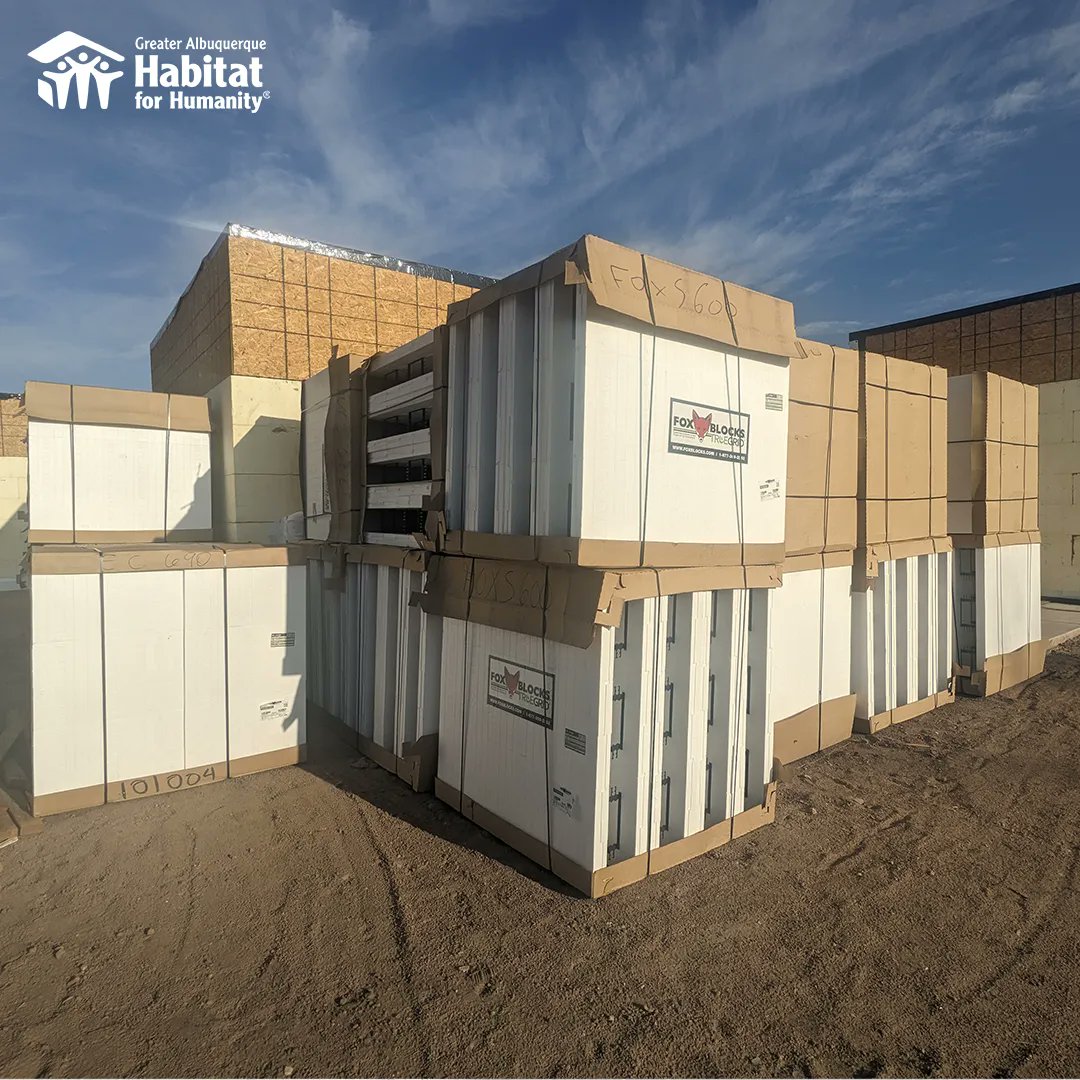 ABQHabitat's tweet image. We&apos;re always looking for volunteers.  No experience necessary! 
Volunteer here: buff.ly/3secQBH 

#icf #insulatedconcreteforms #newconstruction #volunteer #volunteering #voluntariado #getinvolved #giveback #habitatforhumanity #habitatabq