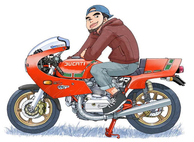 ツーリング行きたいね〜 #バイクの日#うちのMHRさん 
