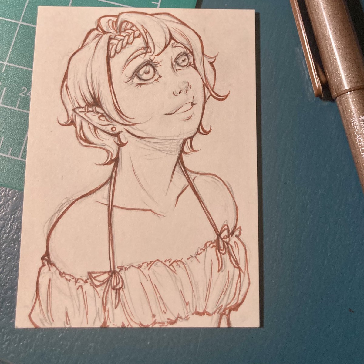 sexiestpotatoo's tweet photo. Reverse progress shots!
#dnd #dungeonsanddragons #oc #originalcharacter #original #originalart #atc #artisttradingcards #copic #copicmarkers #copicartist #copicart #stars #starrynight #traditionalart #traditional #anime #manga #fantasy #illustration #druid #galaxy #nightsky https://t.co/59UaSITS05