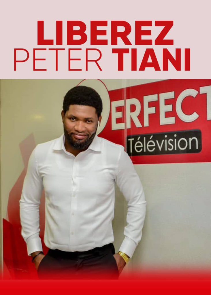 #RDC : Libérez le Journaliste Engagé <a href="/petertiani007/">Peter Tiani</a>.