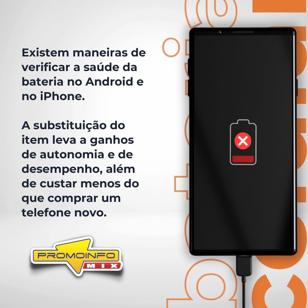 Promoinfo's tweet image. Quando é a Hora Certa de Trocar a Bateria do Seu Celular? ⚡️

 Com o tempo e uso constante, a vida útil da bateria pode diminuir, resultando em problemas de desempenho e duração da carga.  
#shoppingspromoinfo #promoinforj #bateria #BateriaNova #EnergiaTotal #celular #rj
